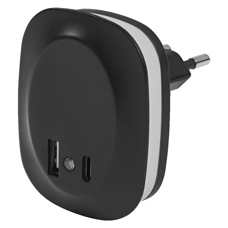 OSRAM LUNETTA EDGE veilleuse prise, 0,35W, 10lm, noir