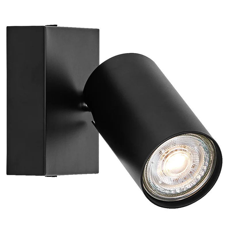 OSRAM LED SPOT OCTAGON Plafonnier / Applique murale 3,4W, GU10, 230lm, noir