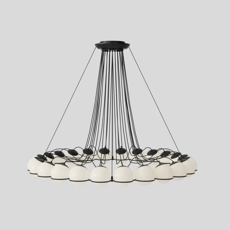 Suspension led noire