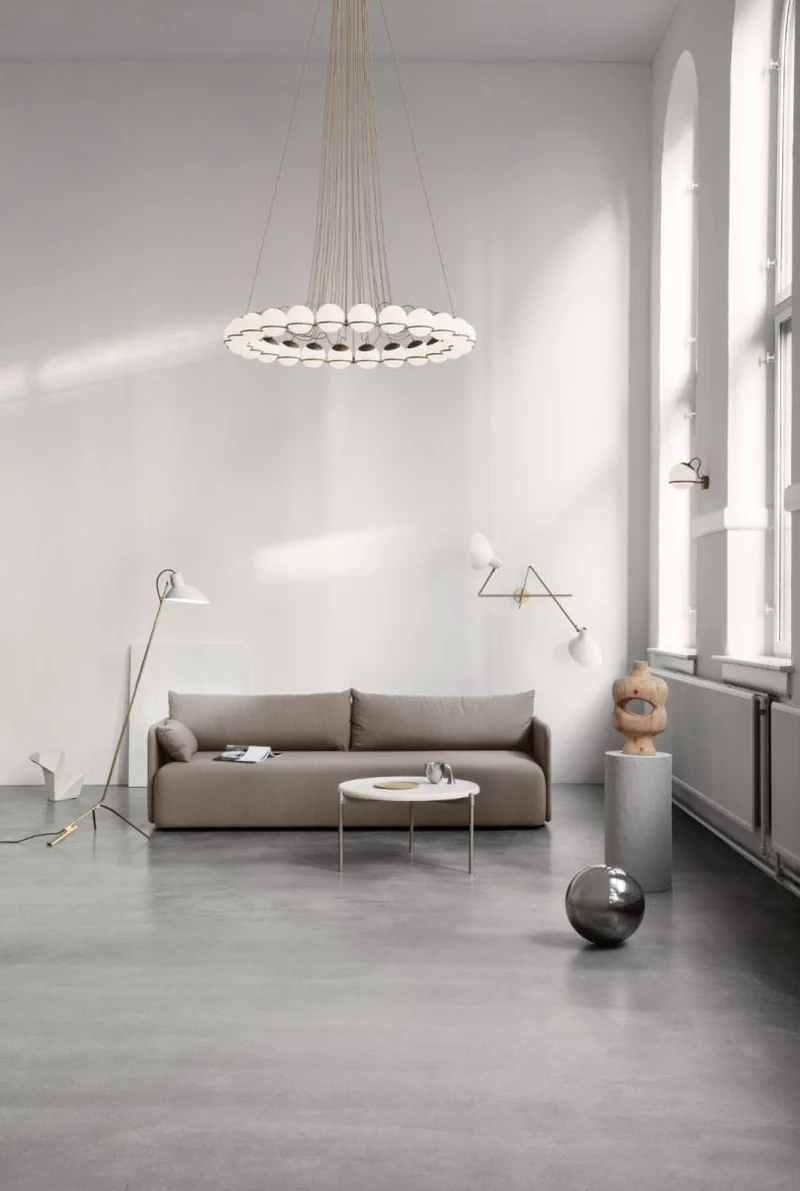 Suspension led noire