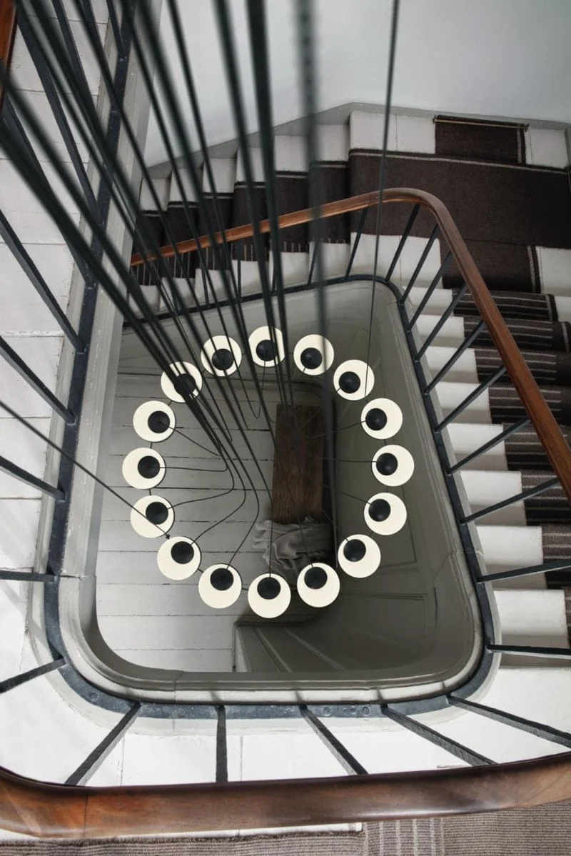 Suspension led noire