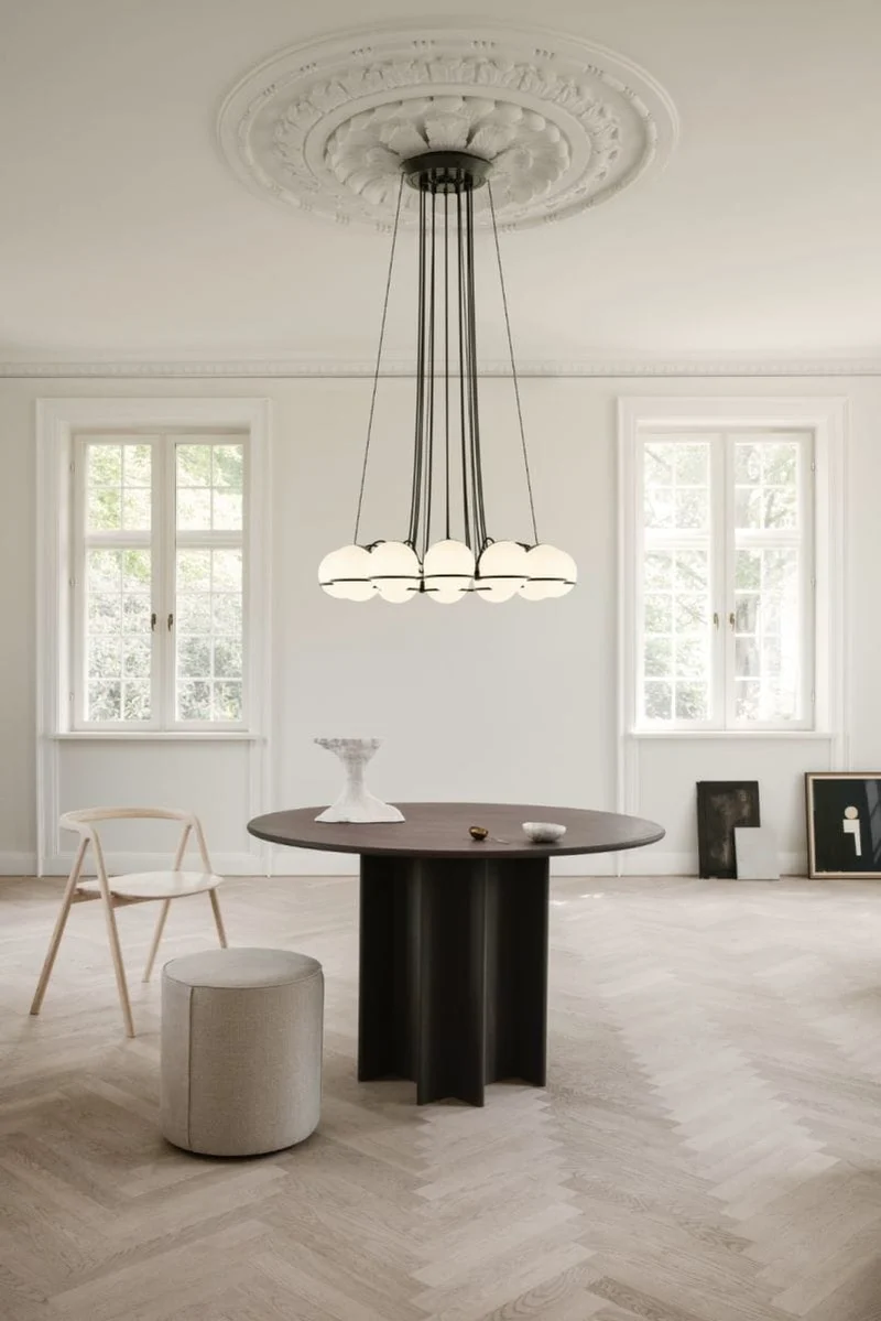 Suspension led noire