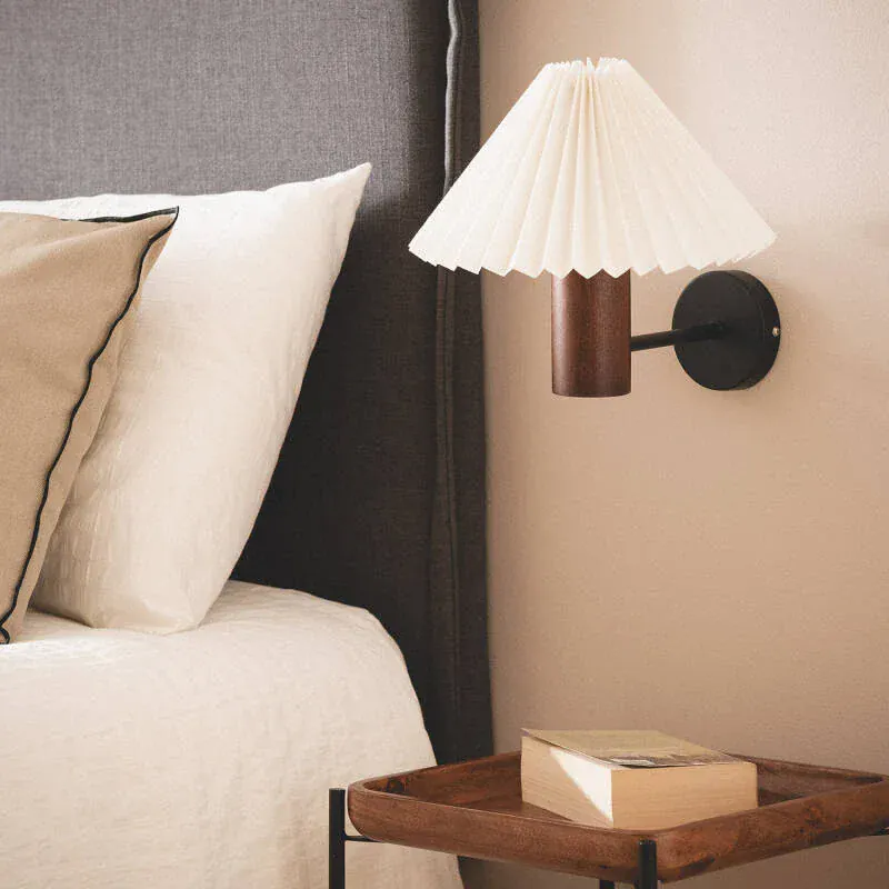 Lampe Applique Murale Bois