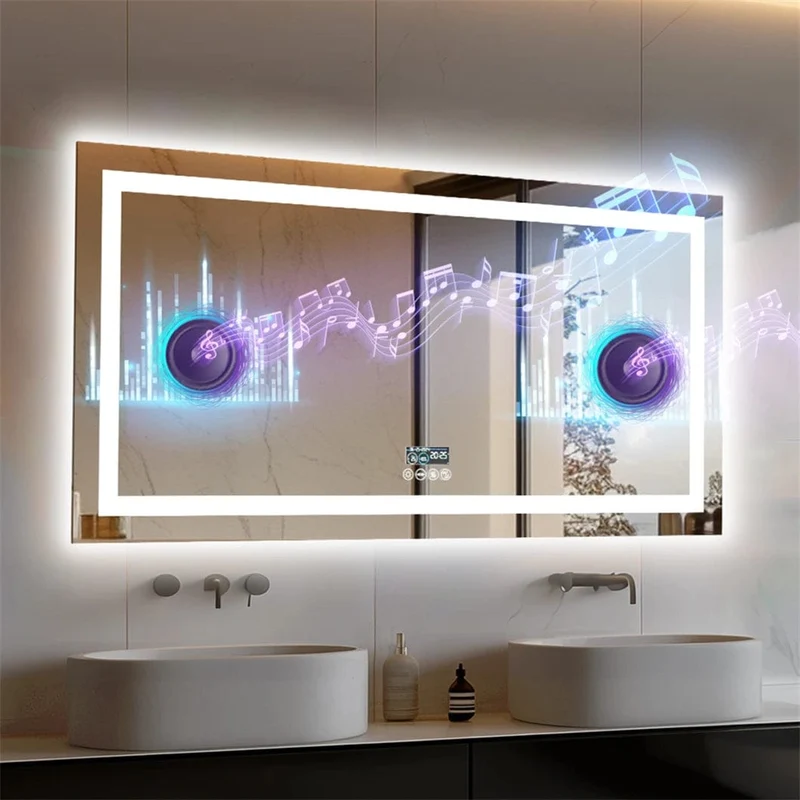 Long miroir LED