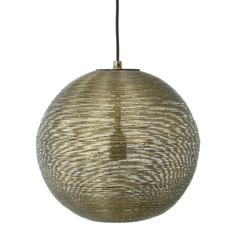 Trévise Suspension ronde en laiton