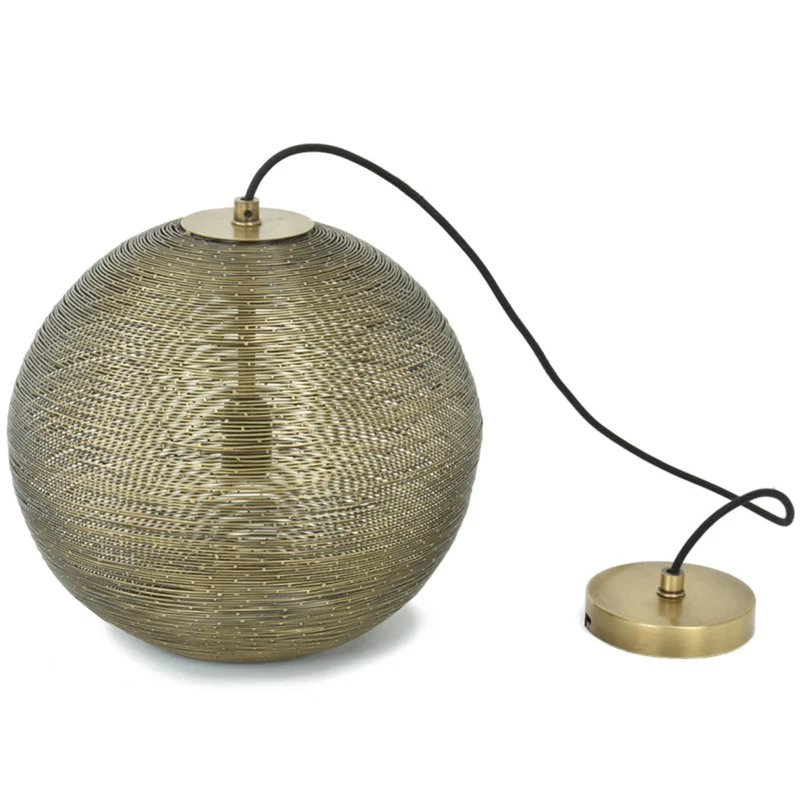 Trévise Suspension ronde en laiton