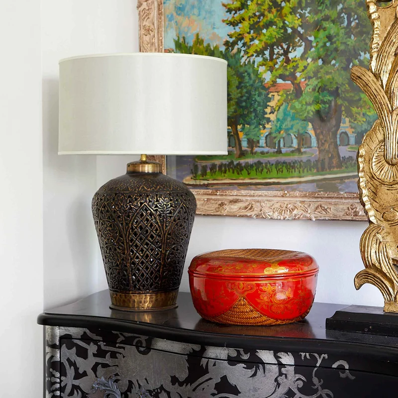 Jerez Lampe en cuivre sans abat-jour