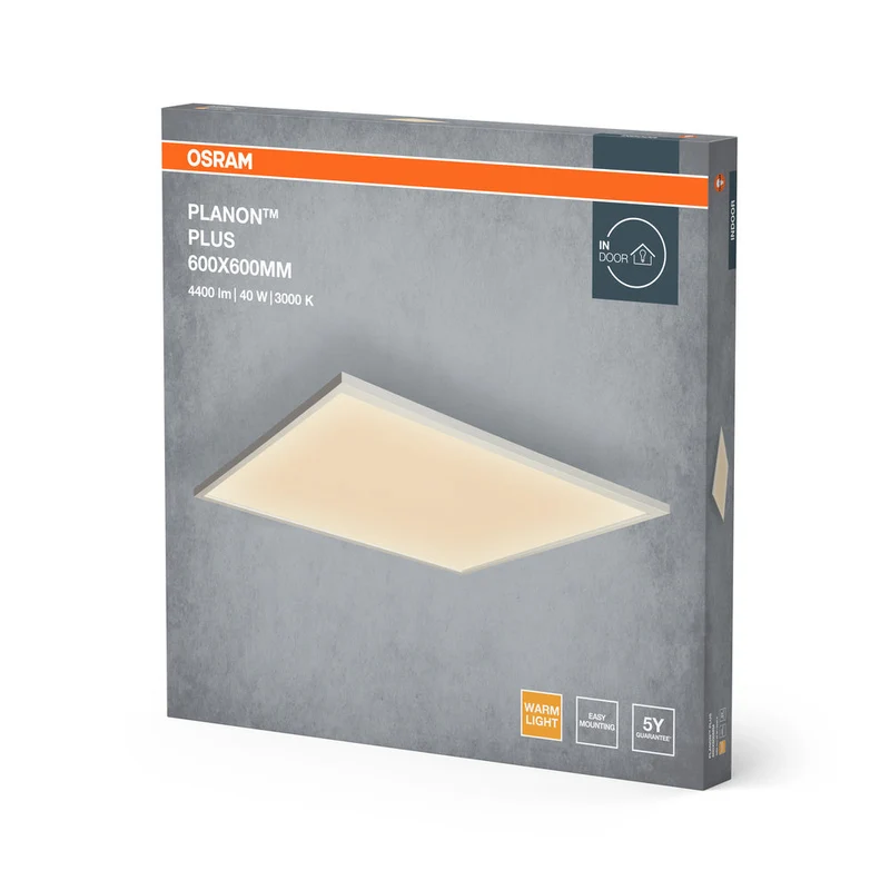OSRAM Planon Plus plafonnier, 36W, 600x600mm, 3000K