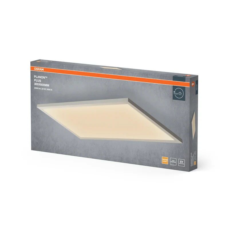 OSRAM Planon Plus plafonnier, 22W, 300x600mm, 3000K