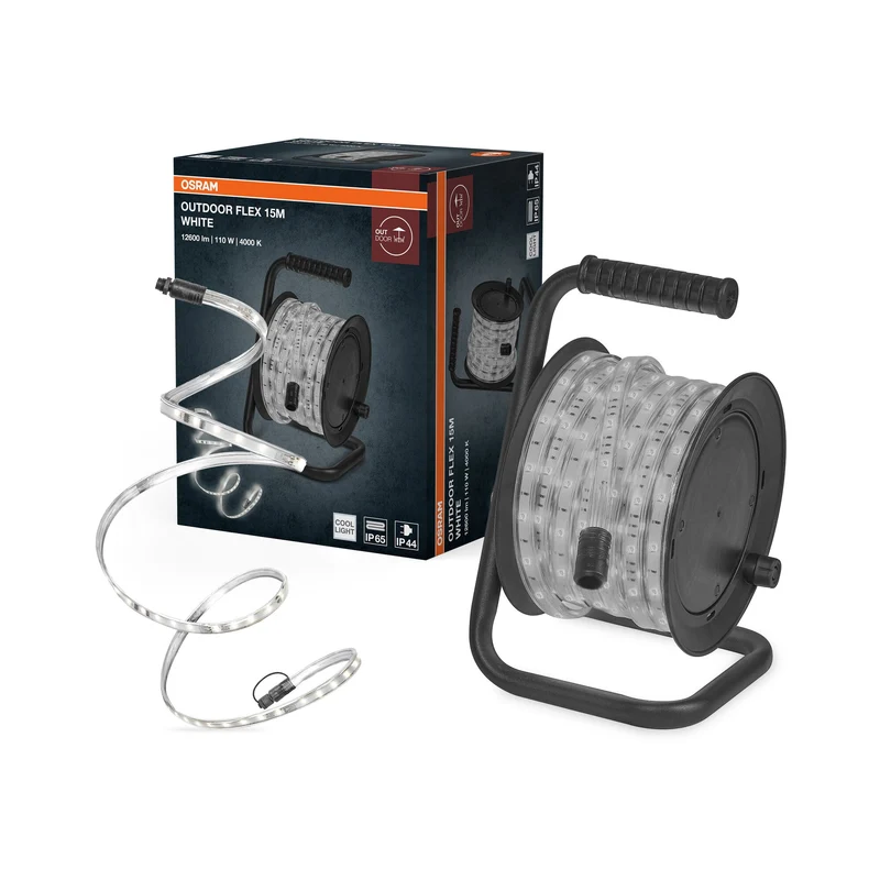 OSRAM BANDE LED FLEXIBLE EXTÉRIEURE IP65 Blanc froid 4000K 15M IP65
