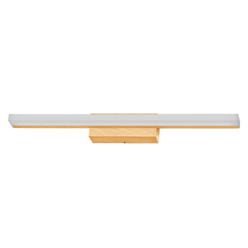 OSRAM Orbis miroir applique miroir, salle de bain, Click-CCT, 10W, 60cm, décor bois, IP44