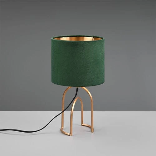 Lampe De Bureau Verte Ancienne