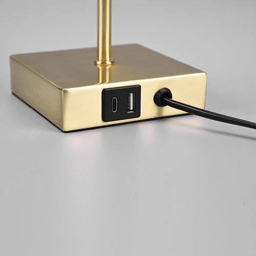 Lampe Sur Pied Or