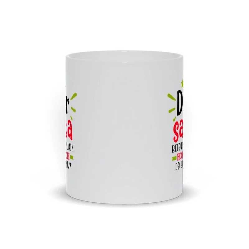 Cher Père Noël, avant d'expliquer, combien connaissez-vous les tasses