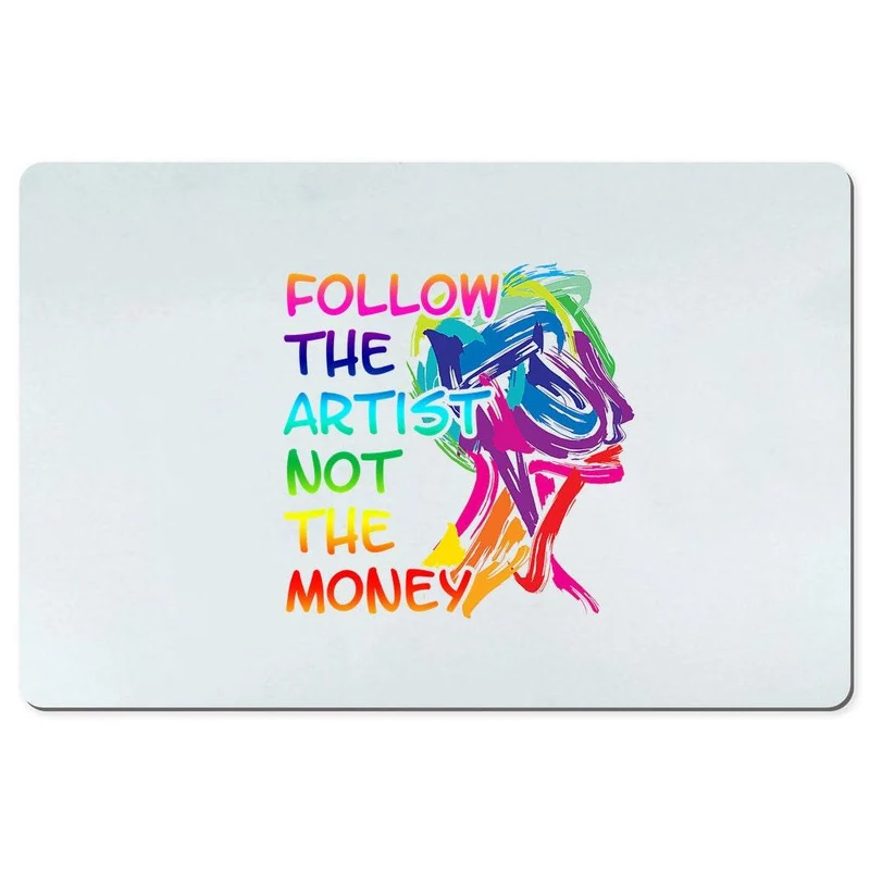 Suivez les tapis de bureau de l'artiste
