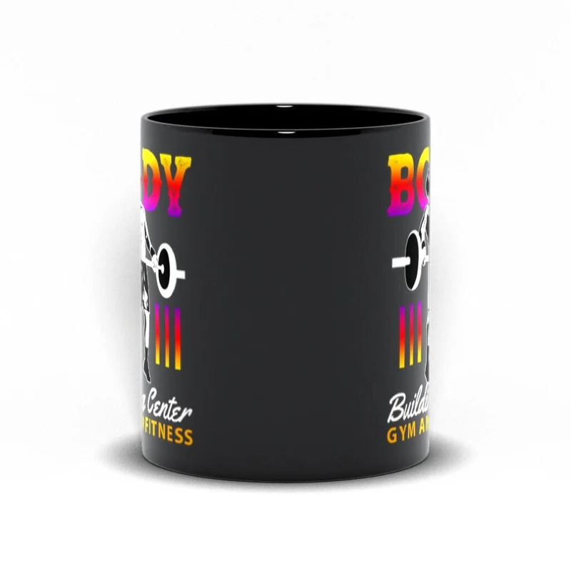 Centre de musculation, tasses noires de gymnastique et de Fitness, haltérophilie pour hommes, T-Shirt athlétique, entraînement de gymnastique, Sports de Fitness