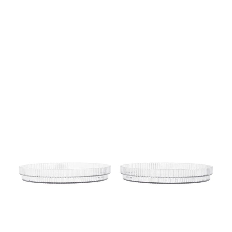 Ferm Living Ripple Kids Plates - Set of 2