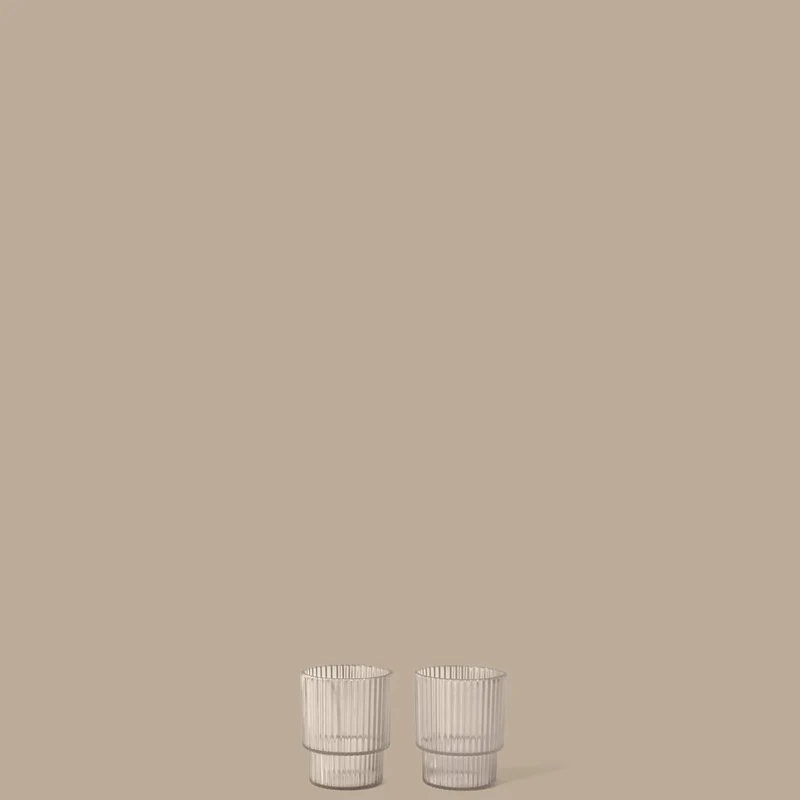 Ferm Living Ripple Kids Cups - Set of 2