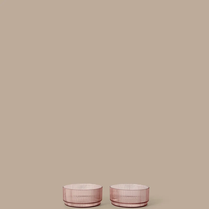 Ferm Living Ripple Kids Bowls - Set of 2
