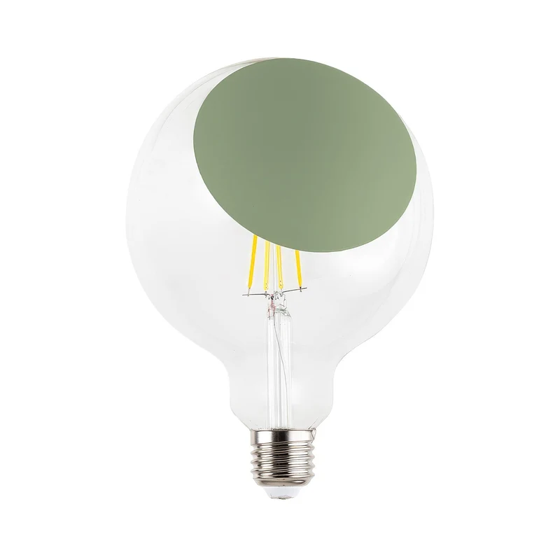 Ampoule LED Sofia G125 4,8W 806Lm E27 2700K Dimmerable - Vert