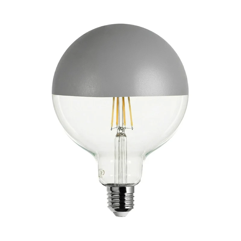 Ampoule LED Maria G125 4,8W 806Lm E27 2700K Dimmerable - Gris