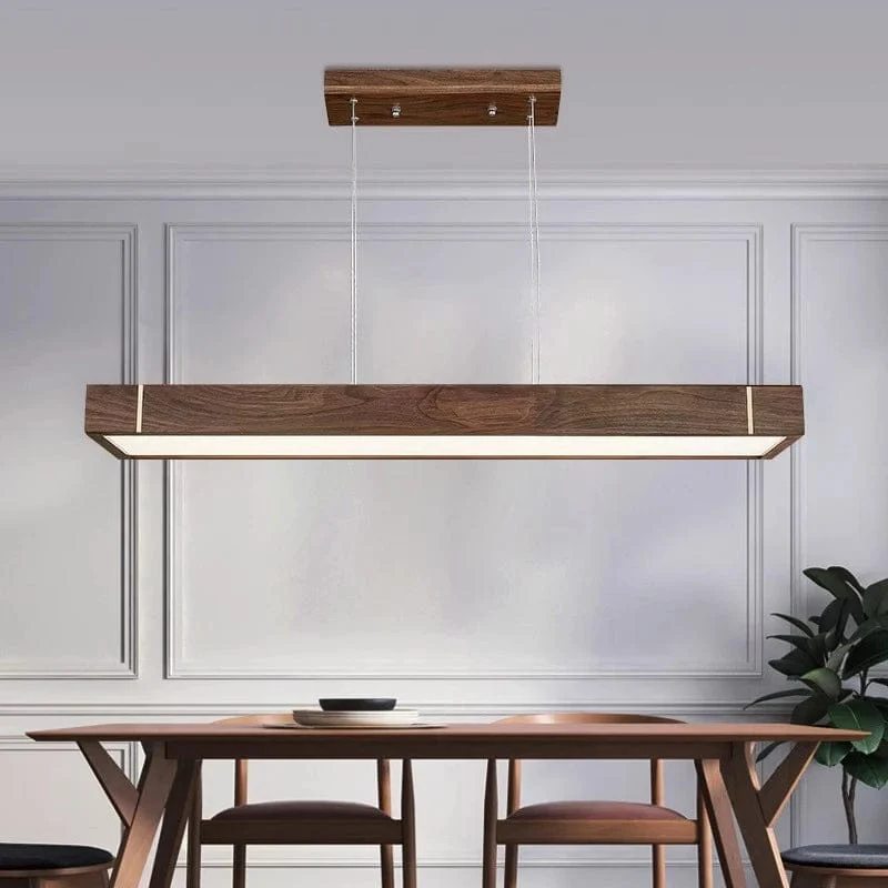 Suspension bois pour table a manger