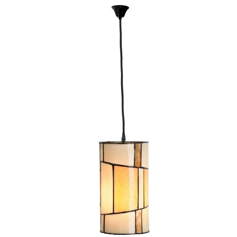 Luminaire suspension retro verre