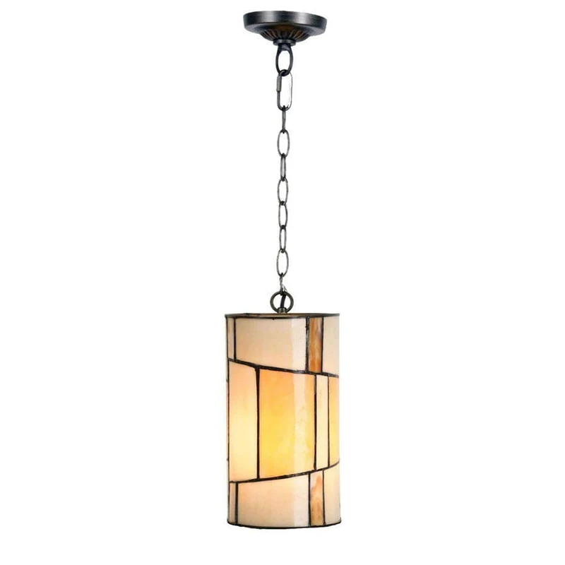 Luminaire suspension retro verre