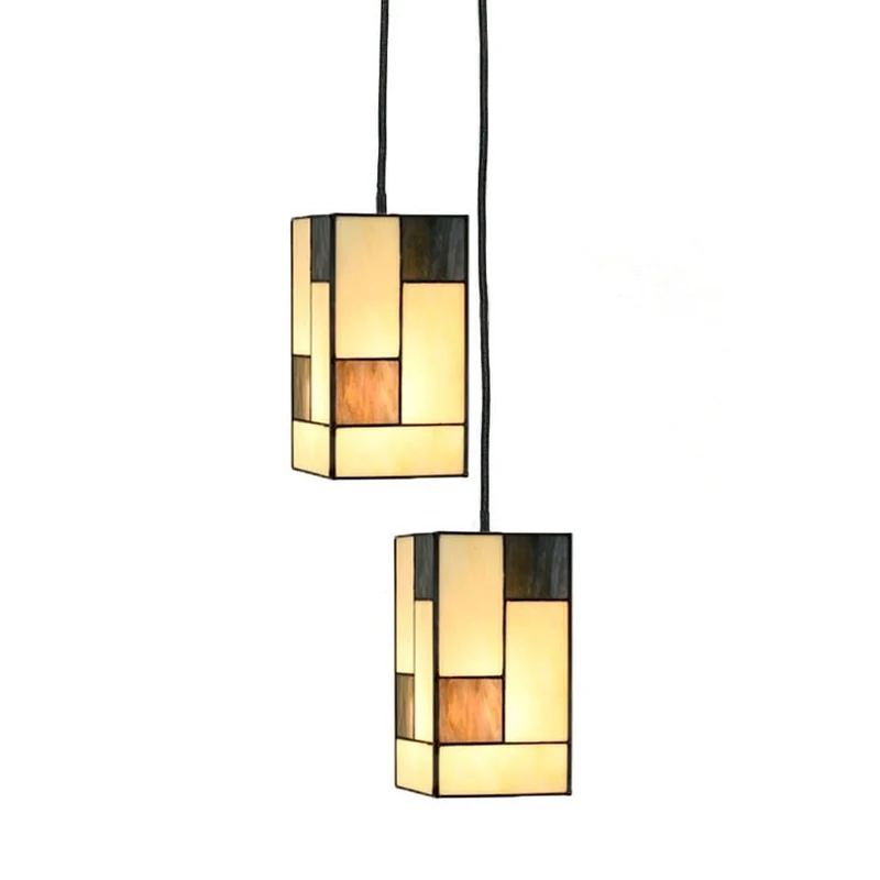 Luminaires suspensions retro verre