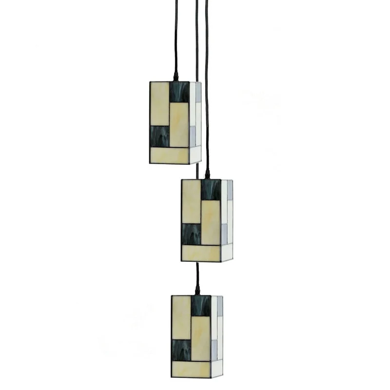 Luminaires suspensions retro verre