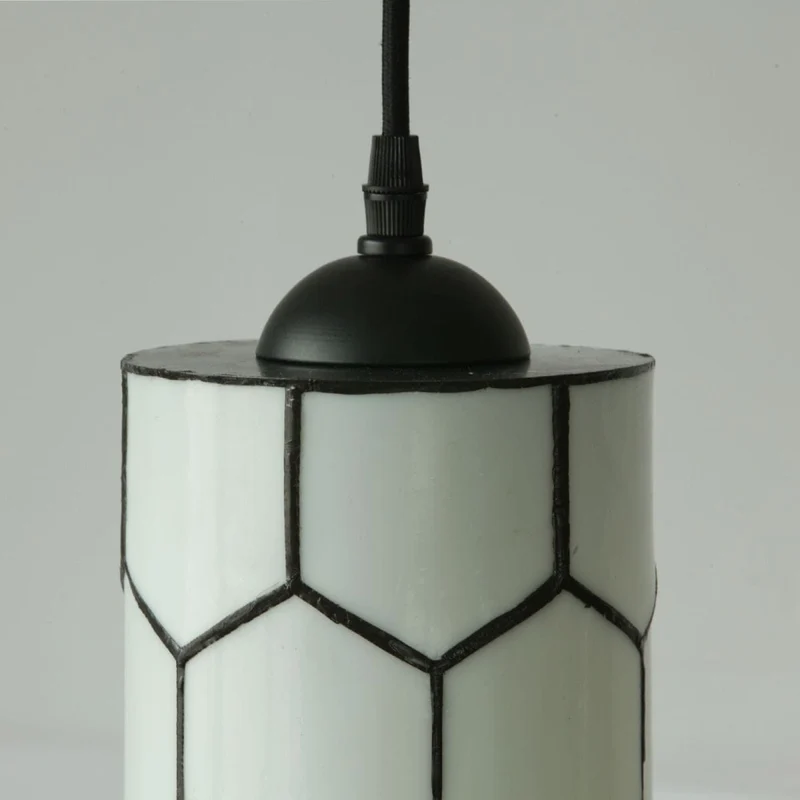 Suspensions lampes retro verre