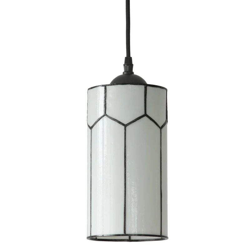 Petite suspension lampe retro verre