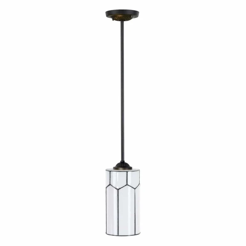 Petite suspension lampe retro verre