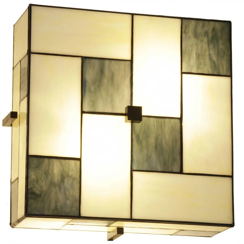 Plafonnier retro verre