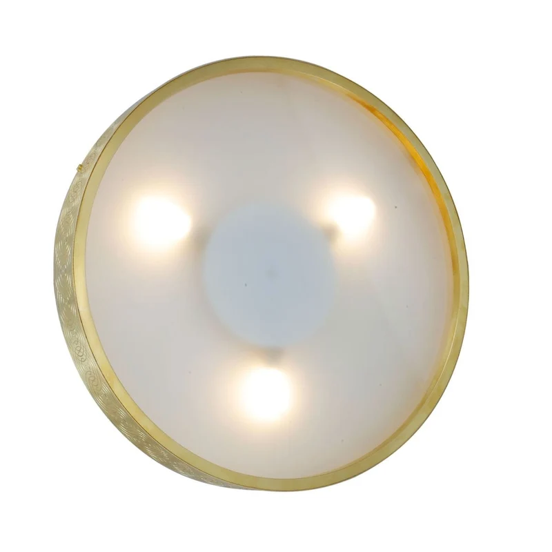 Applique ronde laiton