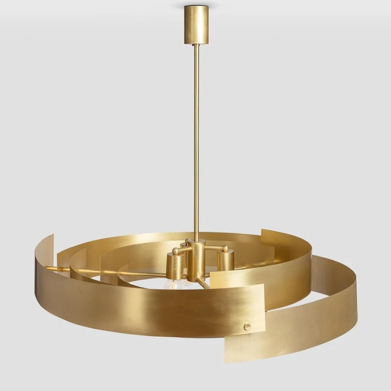 Lustre artisanal laiton