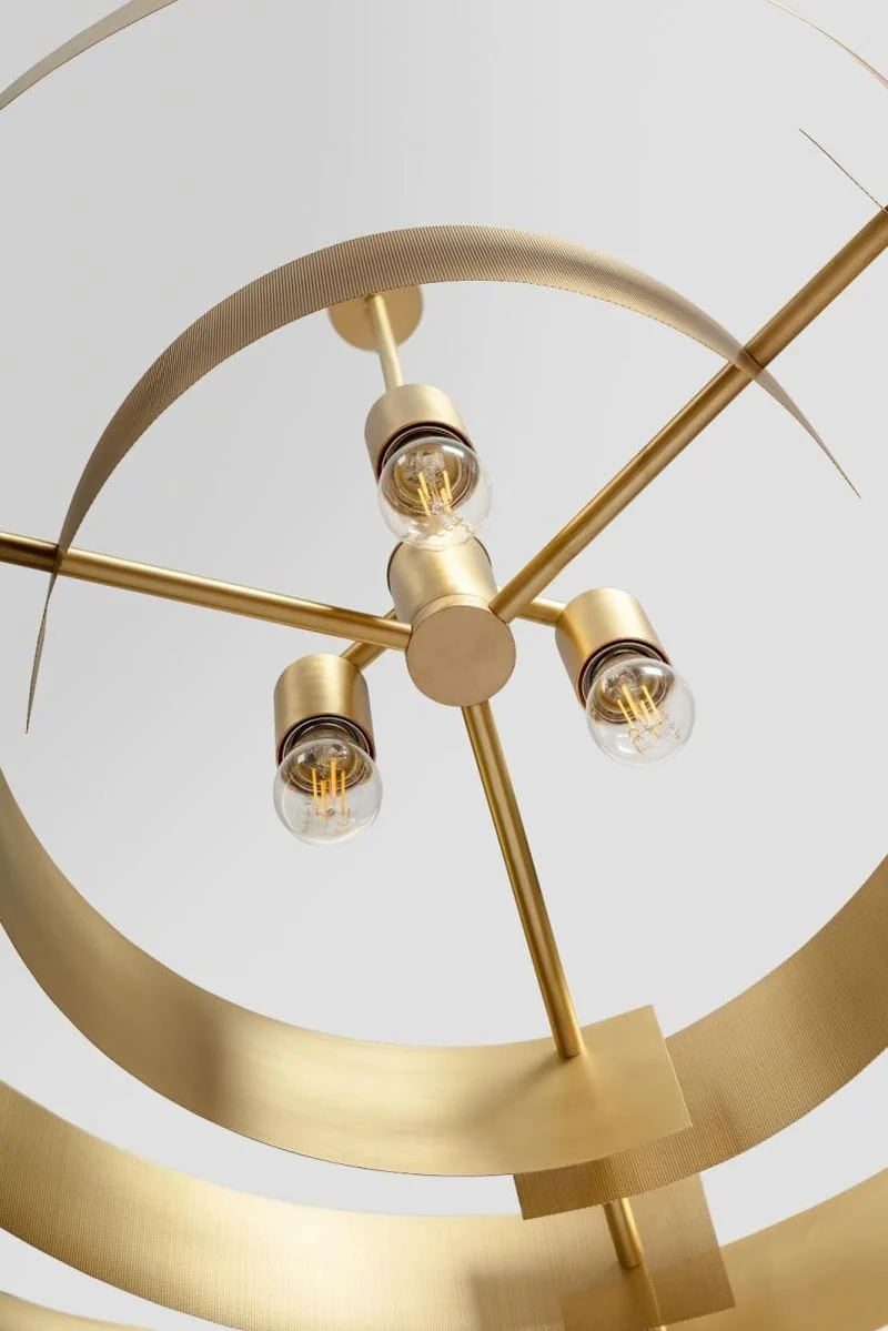 Lustre artisanal laiton