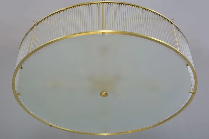 Lustre plafonnier rond