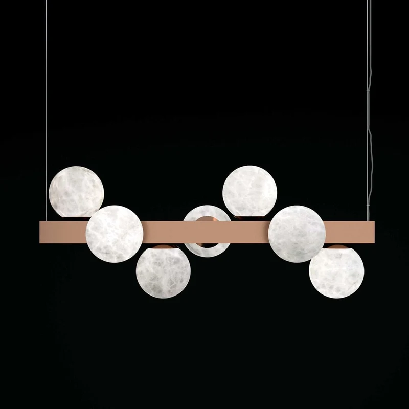 Suspension globes design salle a manger