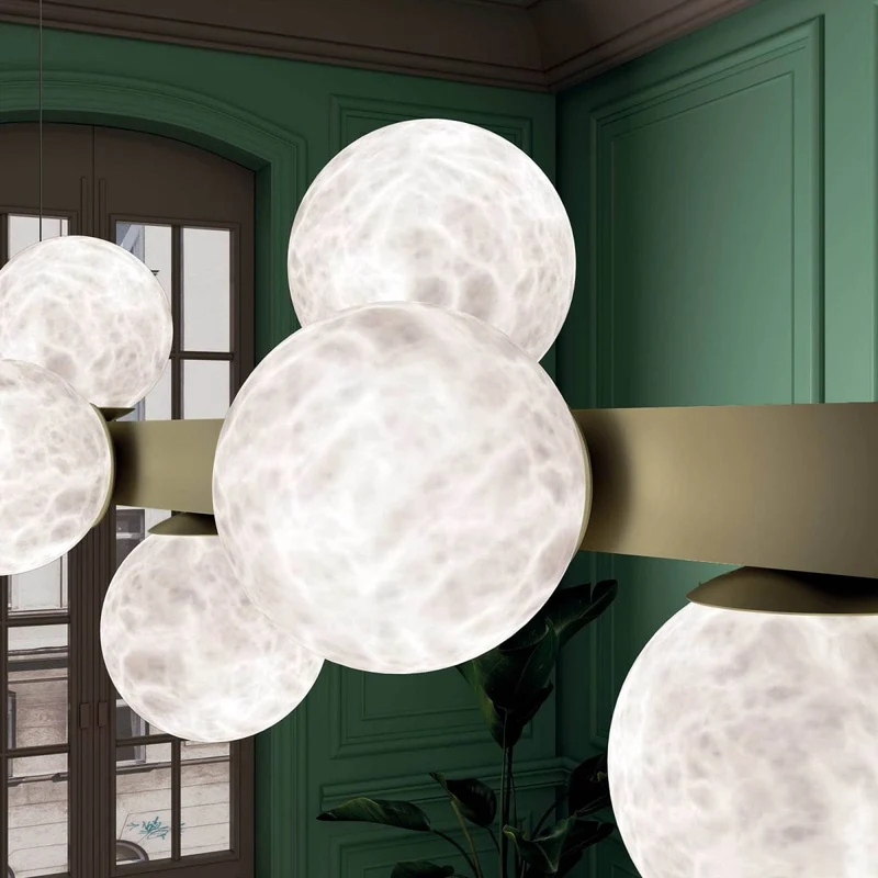 Suspension globes design salle a manger