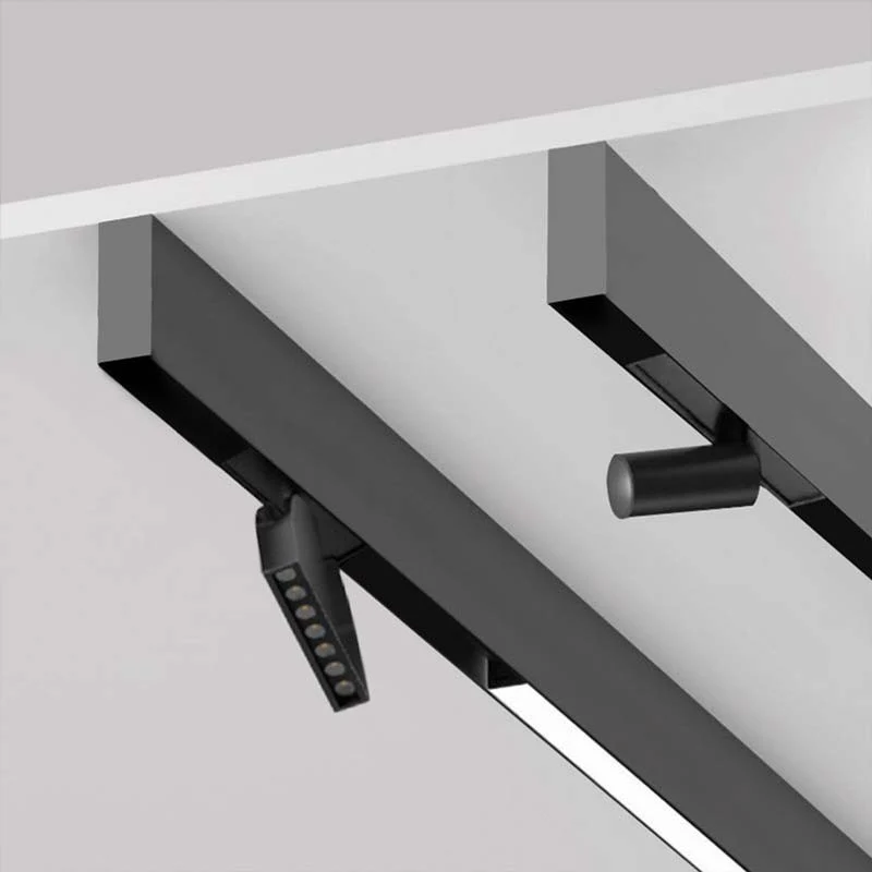 Rail magnétique en saillie 20mm 48V 2 mètres
