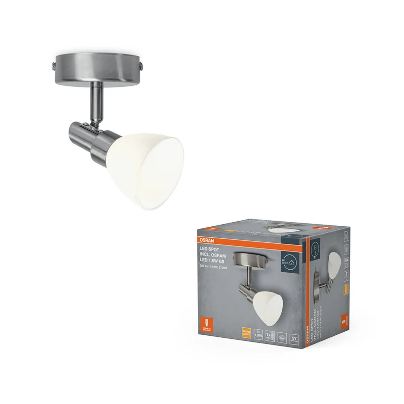 OSRAM LED SPOT G9 G9 1.9W, 200 lm, 2700 K, blanc chaud