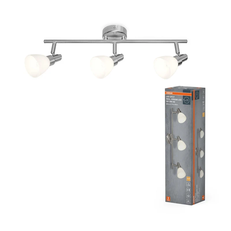 OSRAM LED SPOT G9 G9 3 x 1.9W, 600 lm, 2700 K, blanc chaud