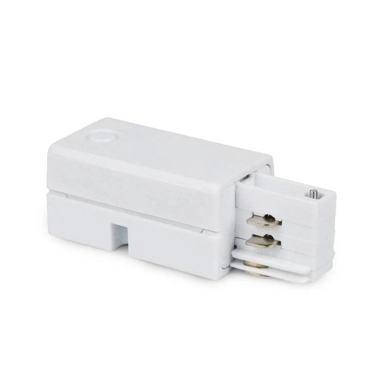 Connecteur de démarrage pour rail triphasé à montage en surface