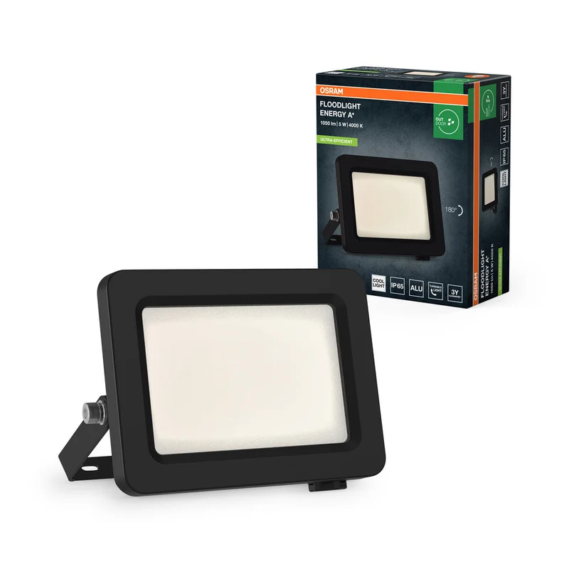 OSRAM PROJECTEURS EFFICACITÉ ÉNERGÉTIQUE Spot, 5W, Gris foncé