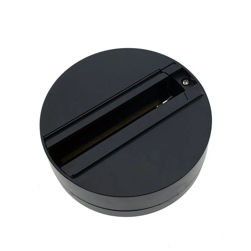 Support adaptateur spot LED rail triphasé