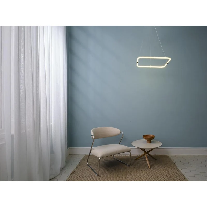 OSRAM DECOR Tetragon Suspension, 18W, 3000K, 2000lm, Blanc chaud, Click DIM