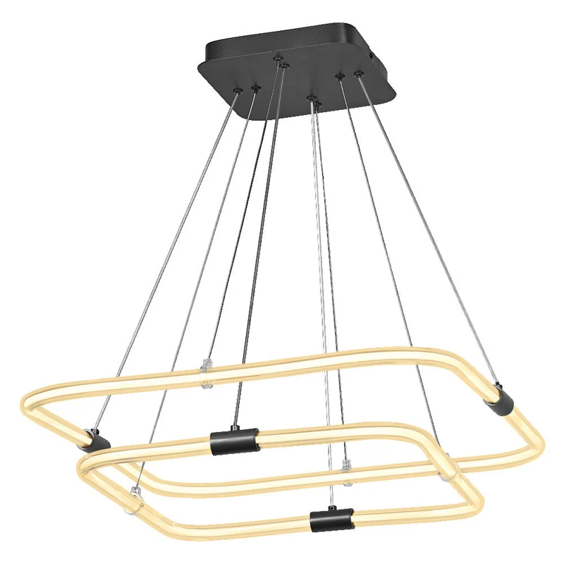 OSRAM DECOR Tetragon Suspension, 23W, 3000K, 2500lm, Blanc chaud, Click DIM