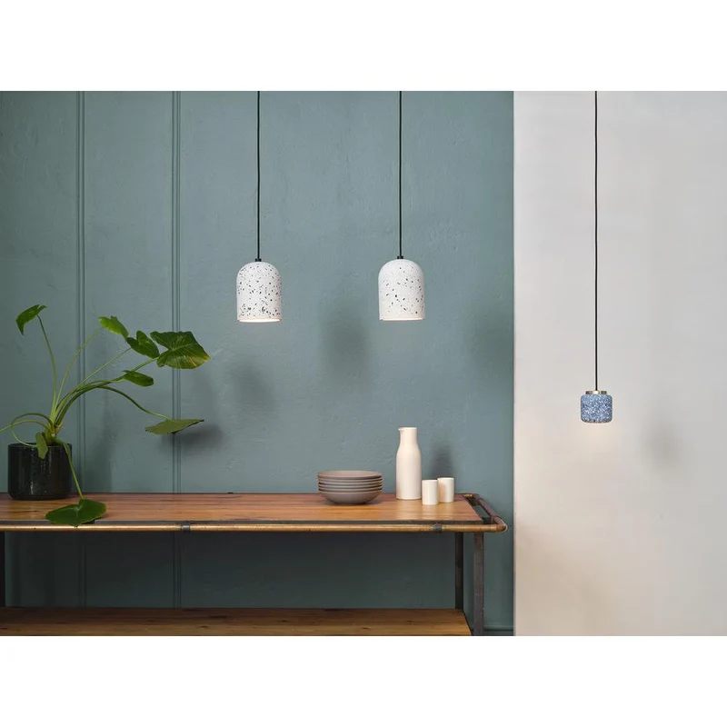 OSRAM DECOR Suspension boule Terrazzo bleue, GU10