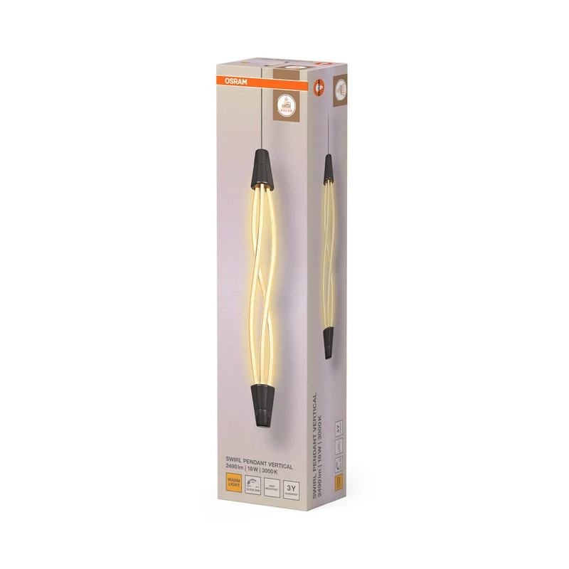 OSRAM DECOR Suspension Tourbillon Vert Suspension 18W 830 Click DIM